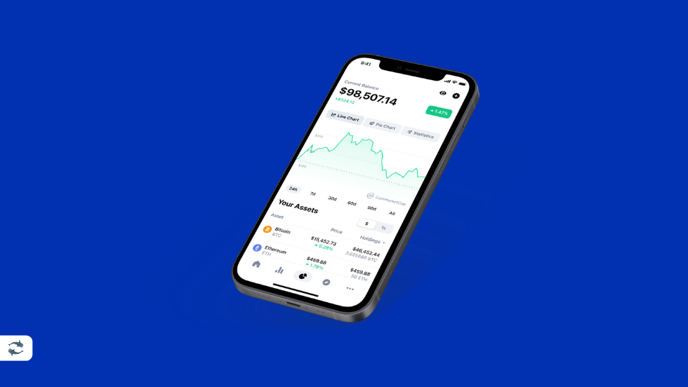 اپلیکیشن موبایل Coin Market Cap