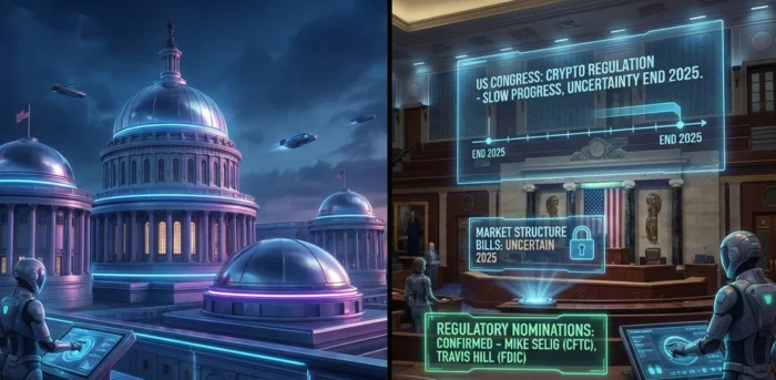 پیشرفت کند قانون گذاری رمزارزها