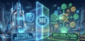 جدال غول مالی و دنیای دی‌فای بر سر آینده مقررات رمز دارایی‌ها در SEC